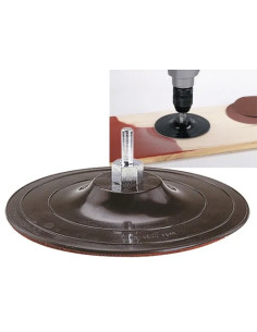 PLATORELLI VELCRATI GOMMA D.125 - Senza Marca