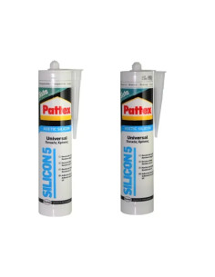 SILICON PATTEX UNIVERSALE TRASPARENTE - Senza Marca