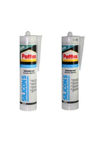 SILICON PATTEX UNIVERSALE TRASPARENTE - Senza Marca | Utensili Store