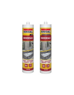 SILICONI SOUDAL UNIVERS.T.MORO8017 - Senza Marca