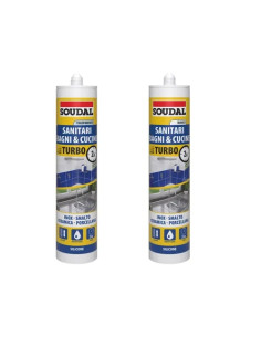 SILICONI SOUDAL SANITARI TURBO - Senza Marca