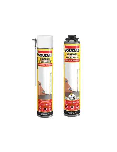 SCHIUME SOUDAL PU MANUALE - Senza Marca | Utensili Store