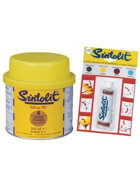 SINTOLIT LEGNO SCURO TUBETTI - Senza Marca | Utensili Store