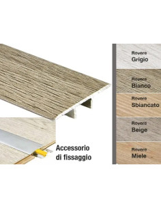 PROFILI DILAT.ALU ROVERE BIANCO - Senza Marca