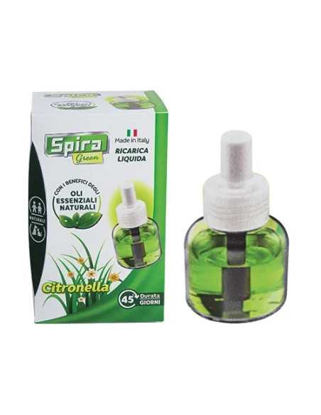LIQUIDO P/ELETTROEM.SPIRA GREEN 45 NOTTI - Senza Marca | Utensili Store