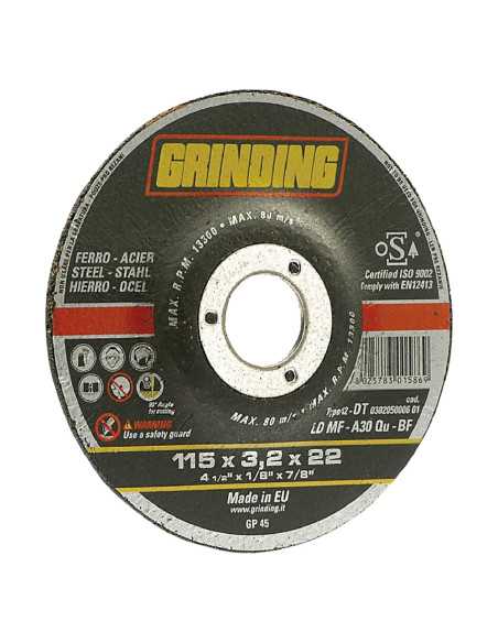 MOLA ABRASIVA PER FERRO - GRINDING | Utensili Store
