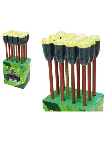 TORCE CITRONELLA VASO CERAMICA - Senza Marca | Utensili Store