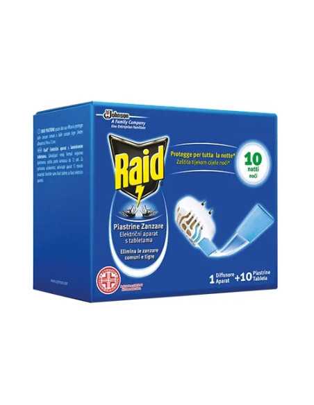 ELETTROEMANATORI RAID C/10 PIASTRINE - Senza Marca | Utensili Store