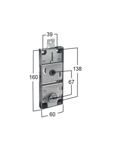 SERR.PREFER PORTE BASC.D.MAPPA 8651-0810 - Senza Marca | Utensili Store