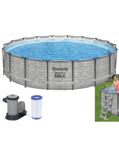 PISCINE TONDE STEELPROMAX BESTWAY  - Senza Marca
