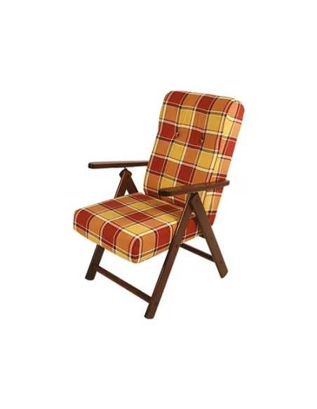 POLTRONE MOLISANA BIS 4 POSIZ. FIN. NOCE - Senza Marca | Utensili Store