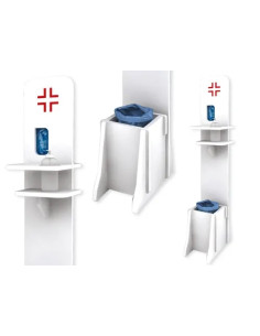 PORTA IGIENIZZANTE PIANTANA TOTEM 01 - Senza Marca