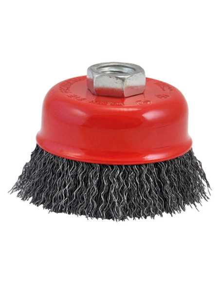 SPAZZOLA A TAZZA PER SMERIGLIATRICE - VERTO | Utensili Store