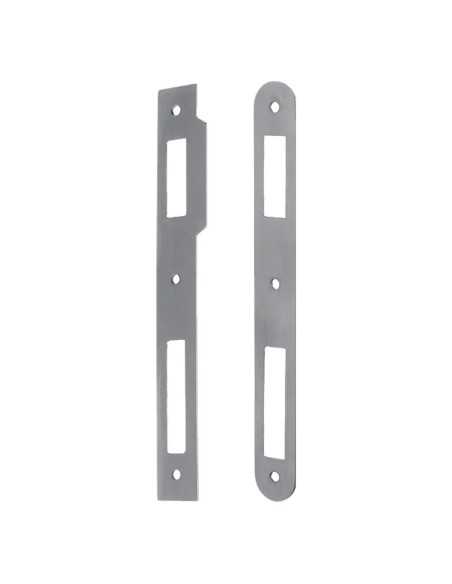 CONTROPIASTRA PER SERRATURA 'PATENT' B.T. nichelato - BONAITI | Utensili Store