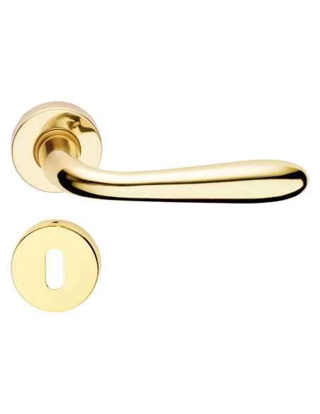 MANIGLIA 'GOCCIA' oro lucido verniciato - FORME | Utensili Store