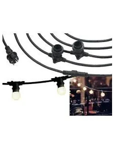 CATENA DI LUCI VIA LATTEA C/10 PORTALAMPADE - Brand