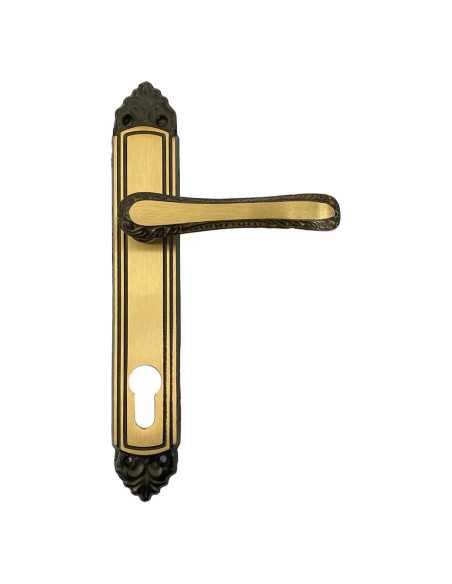 MANIGLIA 'GIGLIO' CON PLACCA YALE - Senza Marca | Utensili Store
