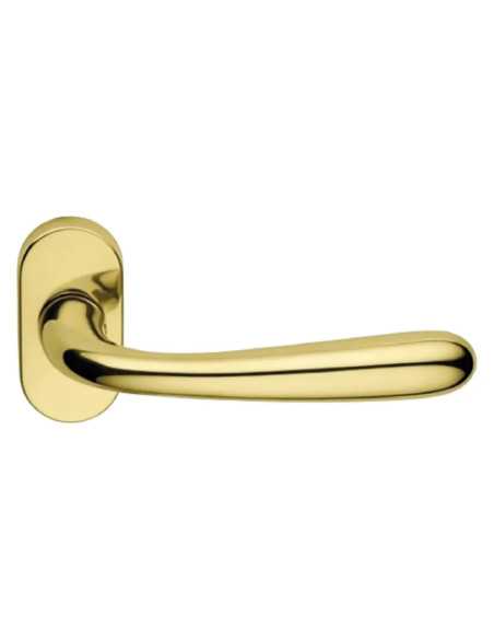 MANIGLIA PORTA BLINDATA ROSETTA OVALE 'GOCCIA' - FORME | Utensili Store
