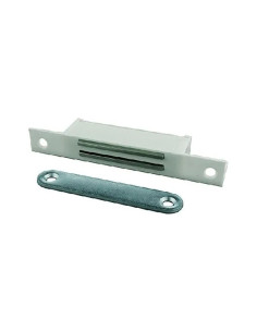 Koncreto CHIUSURA MAGNETICA forza kg 8 pz. 2 - bianco rettang.