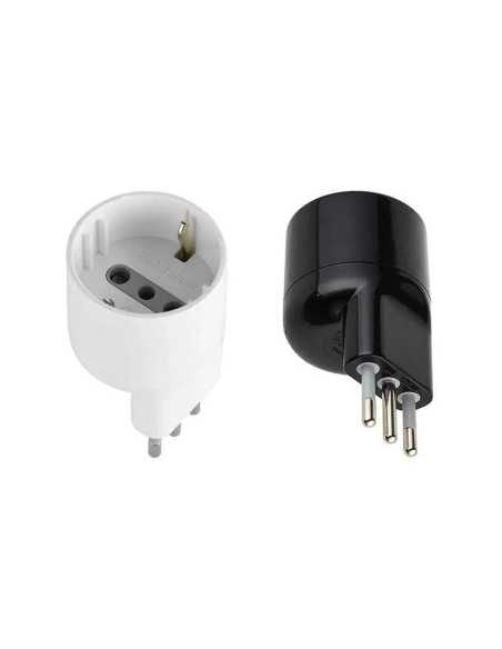 ADATTATORE SCHUKO DISASSATO ELECTRALINE - ELECTRALINE | Utensili Store