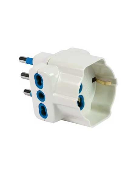 ADATTATORE TRIPLO 16A- 16A BIPASSO - FANTON | Utensili Store