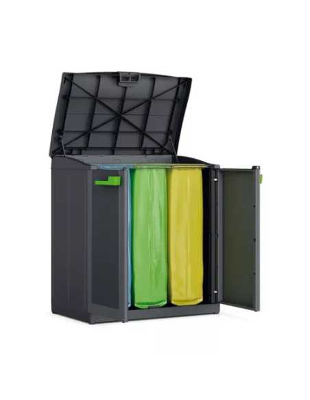 ARMADIETTO IMMONDIZIA MOBY RECYCLING KETER - KETER | Utensili Store