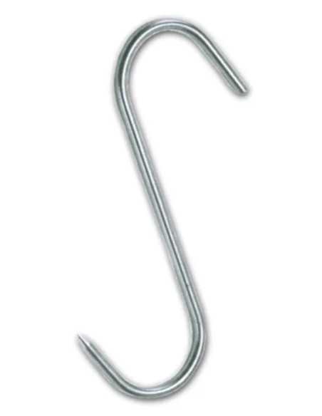 GANCIO AD 'S' MACELLAIO ACCIAIO INOX - Senza Marca | Utensili Store