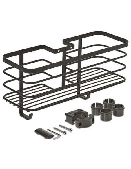 SUPPORTO TUBO DOCCIA METALTEX ORIGIN LAVA NERO - Senza Marca | Utensili Store