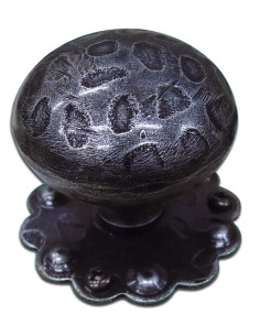 POMOLO IN FERRO BATTUTO FISSO CON ROSETTA - DIDIEFFE