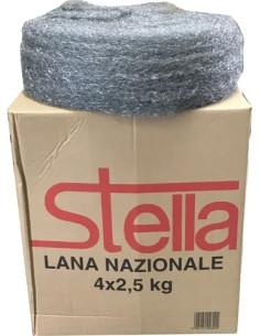 LANA ACCIAIO NAZIONALE GRANA GROSSA - Senza Marca