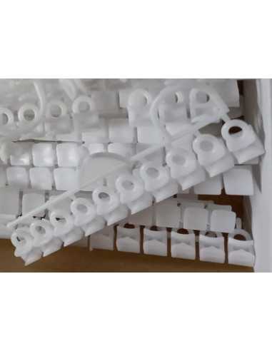 SCORREVOLE NYLON BIANCO SCORRITENDA - Senza Marca | Utensili Store