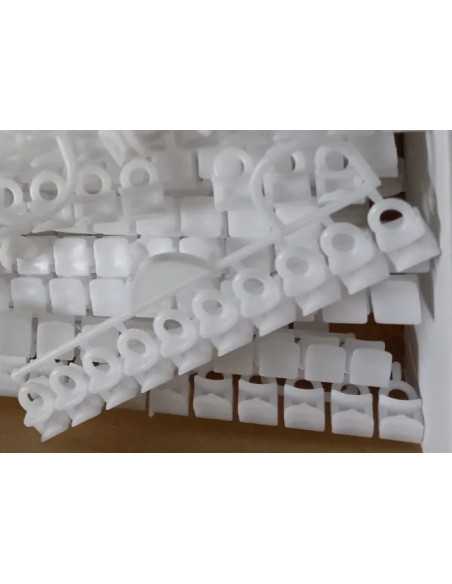 SCORREVOLE NYLON BIANCO SCORRITENDA - Senza Marca | Utensili Store