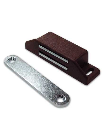 FERMA ANTE MAGNETICO KG.8 RETTANGOLARE MARRONE - VI.TEL. | Utensili Store