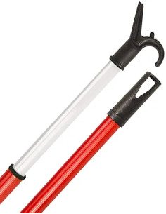 ASTA PRENDIABITI ALLUNGABILE PLASTICATA - Senza Marca