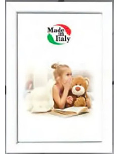 CORNICE BIANCA CON VETRO - Senza Marca