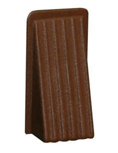 FERMAPORTA ADESIVO CUNEO MARRONE - Senza Marca