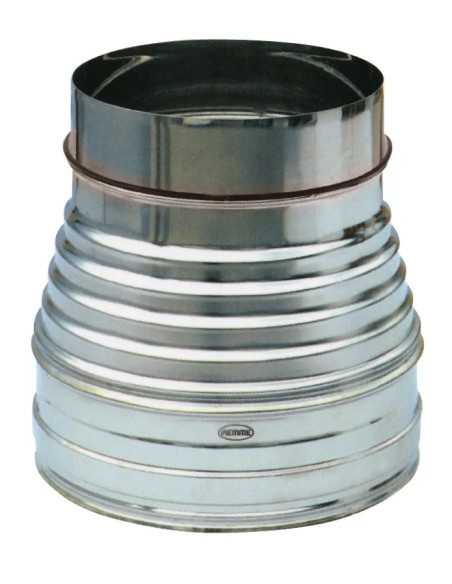 RIDUZIONE PER CANNA FUMARIA ACCIAIO INOX - Senza Marca | Utensili Store