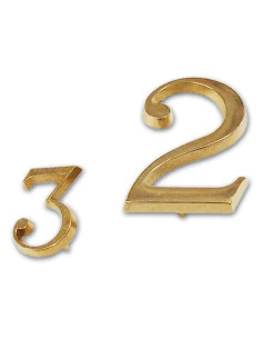 NUMERO 5 IN OTTONE - Senza Marca