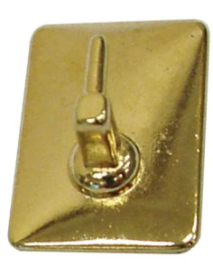 GANCIO BRIS BRIS RETT.ACCIAIO ORO MAURER 51495 - Senza Marca