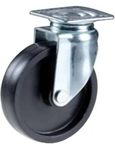 RUOTA NYLON C/PIASTRA - CEBORA