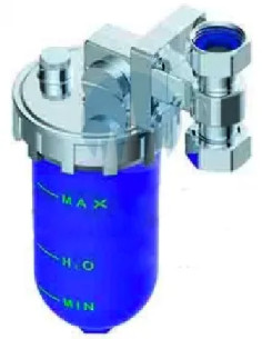 DOSATORE DI POLIFOSFATO CON RUBINETTO  - Senza Marca