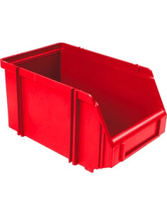 CONTENITORE PLASTICA ROSSO - Senza Marca