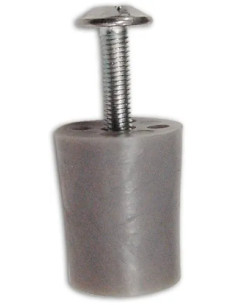 TAPPO D'ARRESTO PER TAPPARELLA PVC 30 GRIGIO - BOLIS