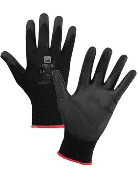 GUANTI LAVORO POLIURETANO NERO - Senza Marca | Utensili Store