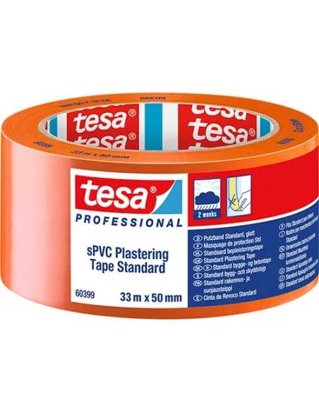 NASTRO ADESIVO PVC ARANCIO UV - TESA | Utensili Store