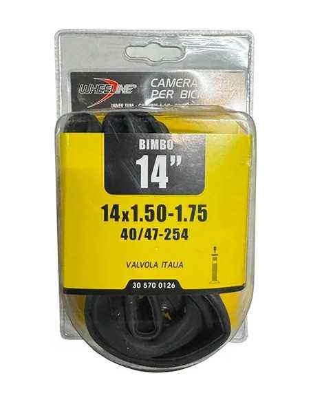 CAMERA D'ARIA X BICI BAMBINO 14 - Senza Marca | Utensili Store