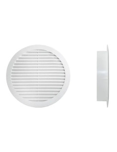 GRIGLIA AERAZIONE IN PLASTICA Ø140 MM - STAMPLAST