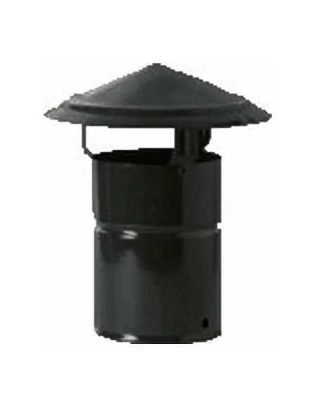 FUMAIOLO FISSO TUBO STUFA NERO OPACO - Senza Marca | Utensili Store