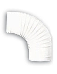 GOMITO 45° TUBO STUFA BIANCO - Senza Marca
