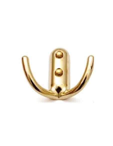 APPENDIABITI ZAMA 2 POSTI ORO LUCIDO MAURER BL.1PZ - MAURER | Utensili Store